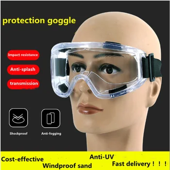 

Anti-droplets Anti-fog Dust-proof Glasses Eye Shield Protective Safety Goggles Eye Protection Dental Eyewear Work Lab Goggles
