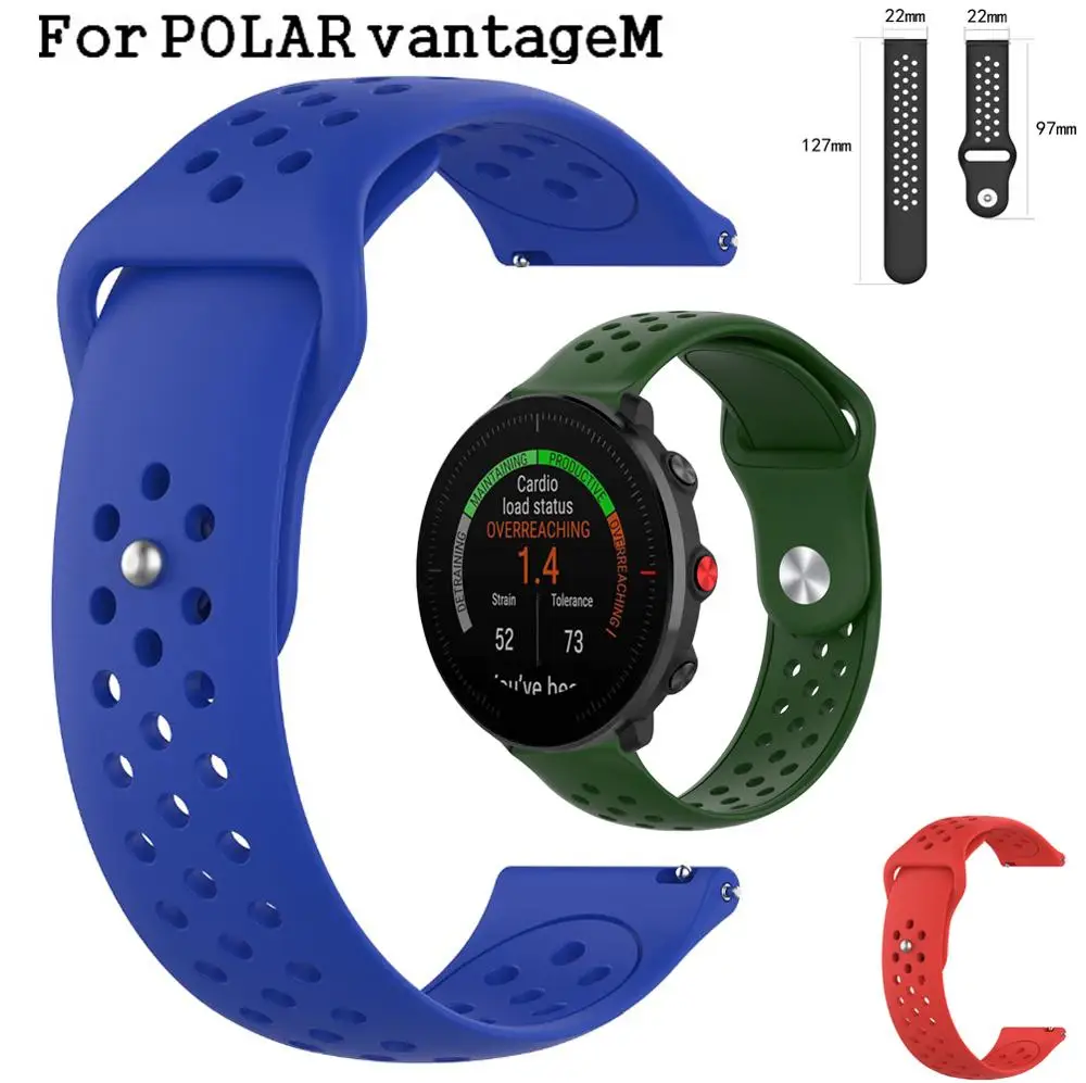 

COMLYO Smart Bracelet For POLAR vantageM Strap Silicone Wrist Replacement Band for POLAR vantage M Watchband Belt Drop Shipping