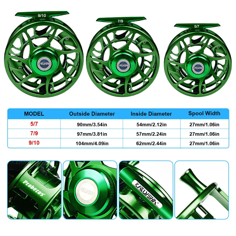 PureLeisure 3+ 1 BB рыболовное колесо для нахлыстом 5/7 7/9 9/10 WT катушка для нахлыстом с ЧПУ машина для резки большой беседки литье алюминиевой мухи катушка