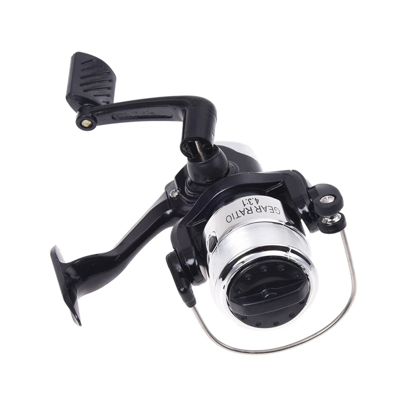 Mini Pocket Aluminum Alloy Pen Fishing Rod Pole w/ Reel