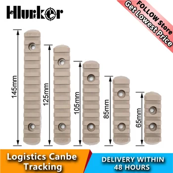 

Tactical Hunting Airsoft Ar15 M4 Keymod M-lok m lok Picatinny Weaver Rail Handguard Free Float High Quality PP Plastic Mlok Rail