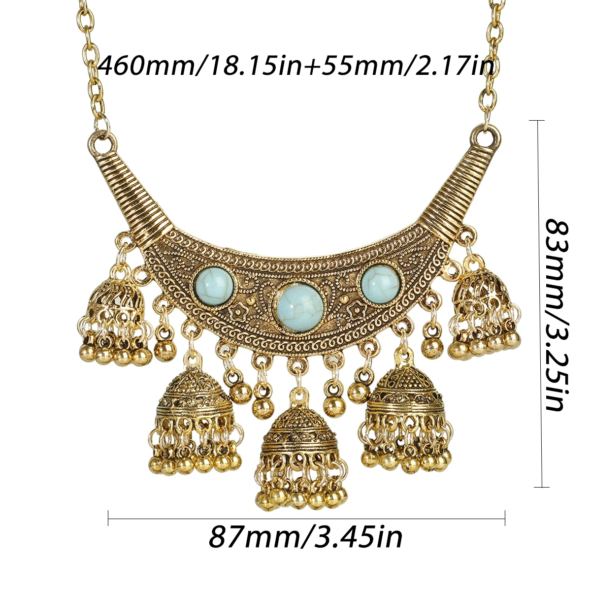 Collana stle etnco realzzata con element natural, corallo d Torre