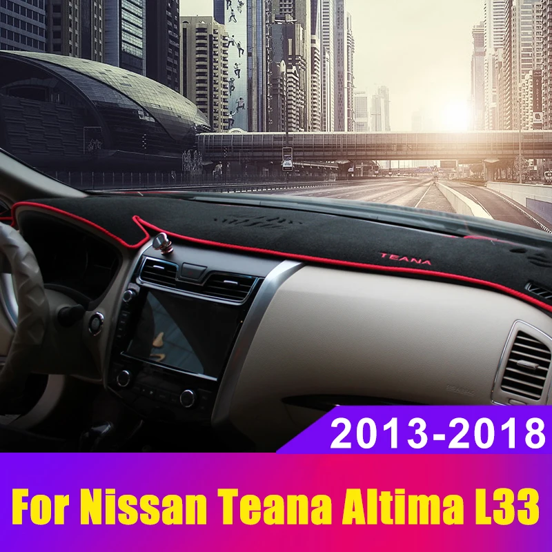 

Car Dashboard Covers Mat Avoid Light Pad Sun Shade Carpets Anti-UV LHD For Nissan Teana Altima L33 2013 2014 2015