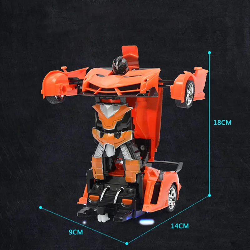 Трансформатор RC 2 в 1 RC автомобиль Вождение спортивные автомобили привод трансформации модели роботов Дистанционное управление автомобиль RC боевые игрушки подарок