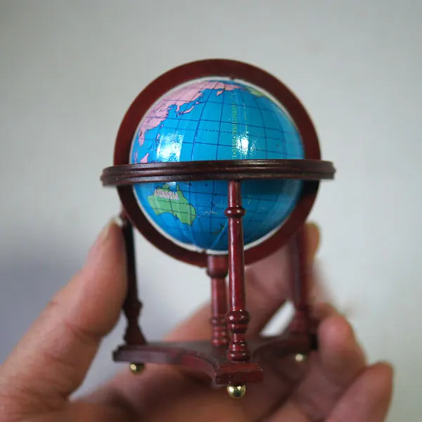 1/6 Scale Wooden Chestnut large Globe Simulation Life Scene Dollhouse Furniture Decoration Miniature Dolls Special Accessories | Игрушки и