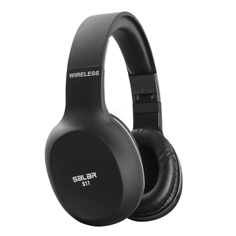 Salar S11 Wireless Headset Foldable Bluetooth Headphones Gaming Earphone with Mic for Phone Xiaomi Huawei