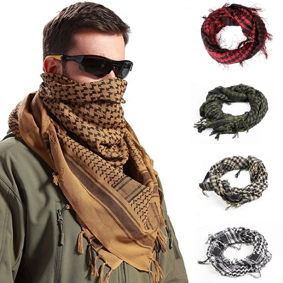 Men scarf Arab Shemagh Head Scarf Neck Wrap Authentic Cottton Shawl s 13