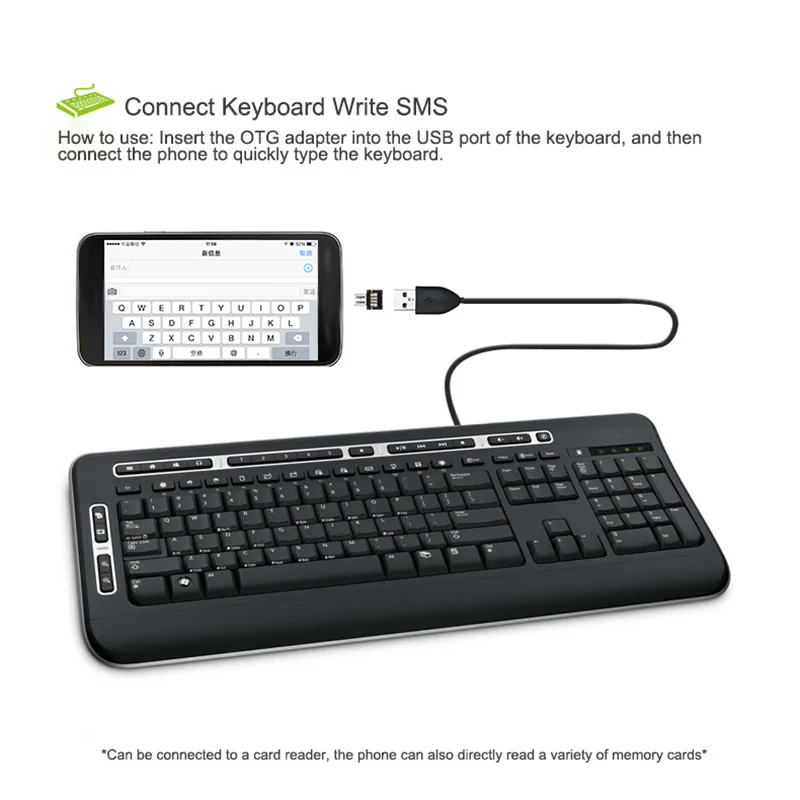 USB-C-адаптер type-C для USB 2,0 OTG для Xiaomi Mi A1 для samsung Galaxy S8 Plus Oneplus 5T Macbook Pro type C OTG конвертер