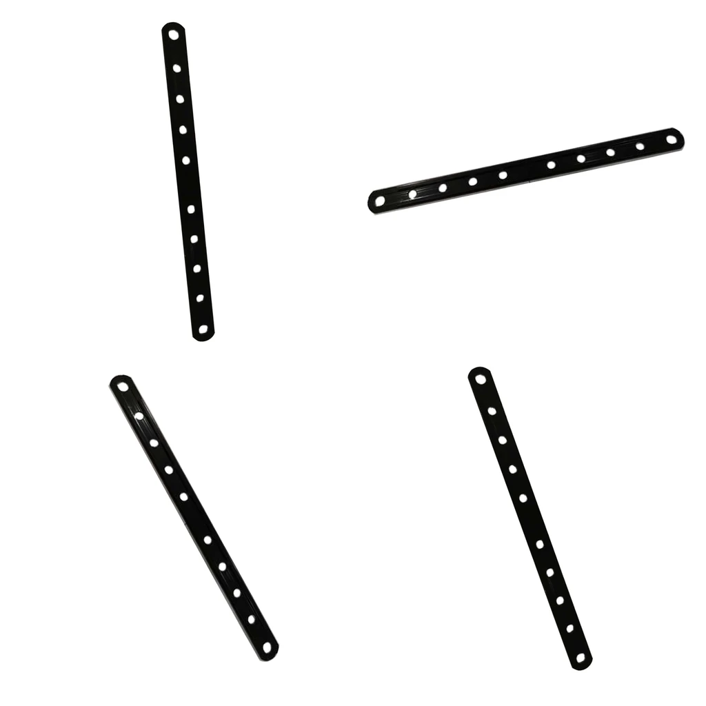 4-Pack 6 Hole Hanger Strap Exhaust Muffler Drilled Bracket For Motorcycle 4-Pack 6 Hole Hanger Strap Exhaust Muffler Drilled Bracket For Motorcycle