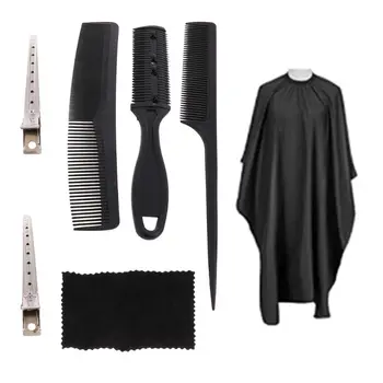 

10 Pcs Professional Hair Cutting Scissors Set Thinning Shears Hair Razor Comb 667D