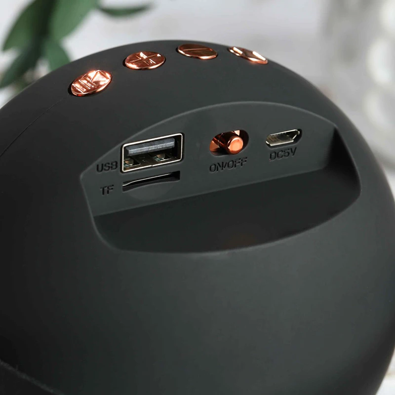 Новое поступление изысканный Bluetooth мини Динамик с Портативный ремешок из матовой кожи Металлические Беспроводной музыкальный ящик Поддержка TF карта USB диск