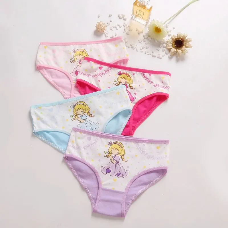 Pink Cookie Girls Panties Toddler 4T 7 piece Lot underwear Christmas Gift NEW 