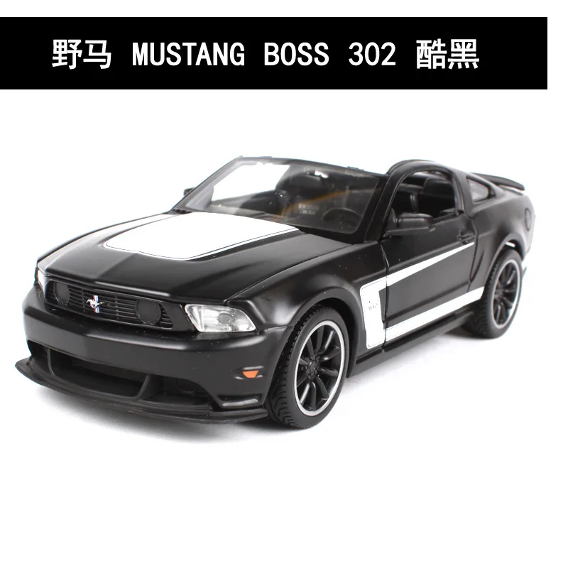 Maisto 1:24 спортивный автомобиль Ford Mustang Коллекционное издание металлическая литая модель автомобиля детские игрушки подарок - Цвет: 31269
