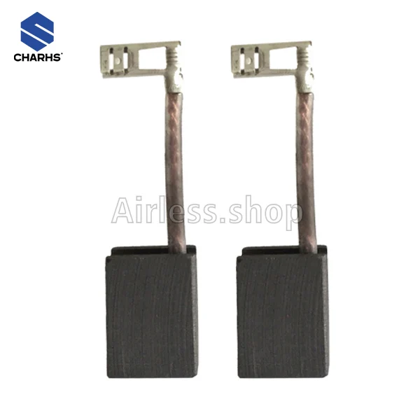 carbon brush carbon brushes for bosch gbh5400 gbh5 38 x carbon for bosch gbh5400 parts 1 pair set high quality Charhs Professional Carbon brush 287016  pair  for Airless sprayer G 395, Motor, paint sprayer 287016 paint sprayer piston pump