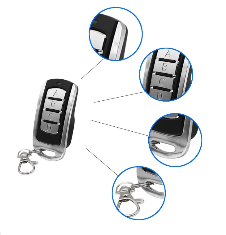 Escáner automático de 300mhz-900mhz, multifrecuencia, control remoto, duplicador de puerta, Mando de garaje, abridor de puerta