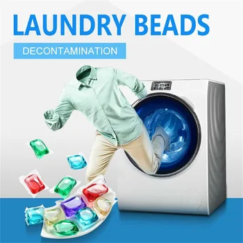 

Washing Powder Portable Laundry Gel Bead Capsules Travel Washing Liquid Pod Cleaner Home Cleaning Produto De Limpeza