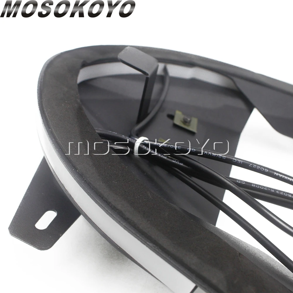 Для Ducati Monster 1200/S 821 Stealth Fender светодиодный комплект Tidy Eliminator с поворотным сигналом Встроенный держатель номерного знака задний светильник