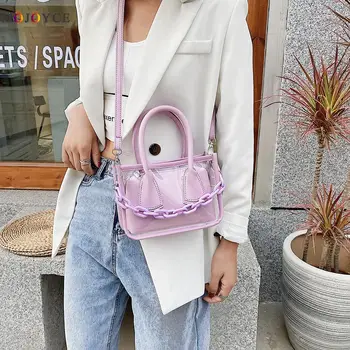 

2pcs Simple Shoulder Handbags Classic Texture Delicate Creative Design Women PU PVC Splicing Clutch Totes Composite Set