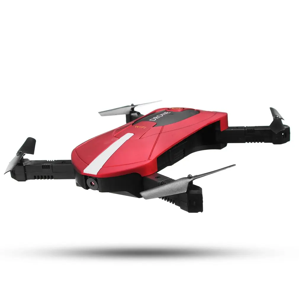 Selfie Drone Foldable Mini Helicopter Altitude Hold Headless WiFi FPV Quadcopter Folding RC Drones With High Definition Camera