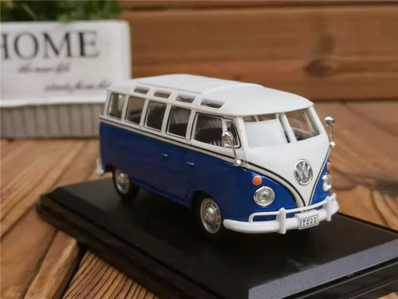 Лучшие продажи 1:43 VW samba T1 автобус сплава модель, высокая имитация литой металлическая модель автомобиля, сбор подарков