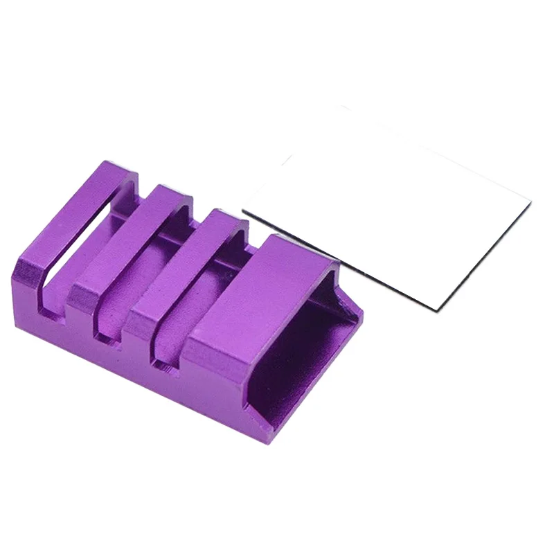 

4Pcs ESC Protective Shell Cover Hood ESC Protection Case for FPV Drone Spare Parts Accessories CNC Aluminum Alloy,Purple