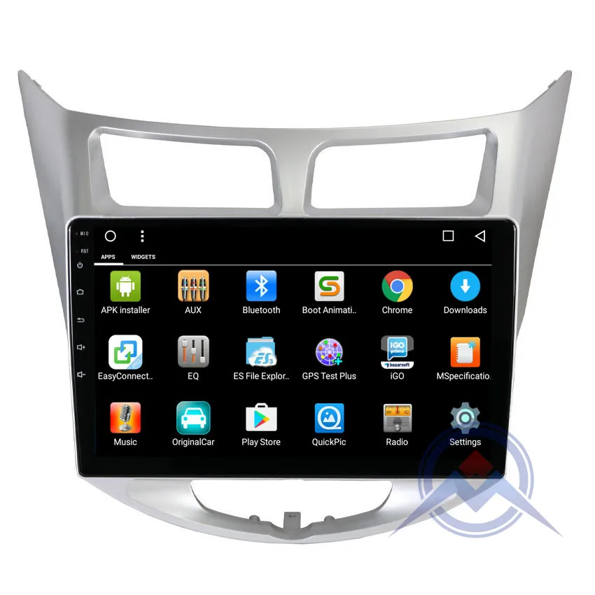 ZOHANAVI 10," Android 9,0 Восьмиядерный автомобильный dvd gps плеер для hyundai Solaris Verna accent автомобильный головной убор радио видео плеер navi