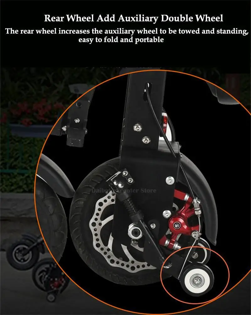 8 Inch 2Wheeled Electric Scooter 36V 350W 45KM Electric Scooters Folding Electric Kick Scooter For Adult With Cruise Control (23)