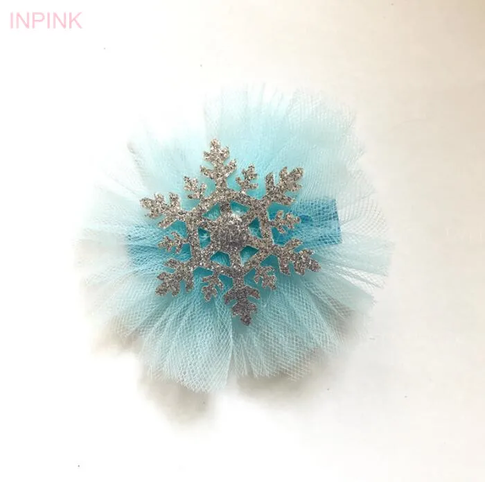 INPINK Снежинка Эльза Анна детские массивные Жевательные бусы ожерелье для девочек детская игрушка