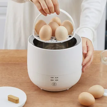 220V Electric Egg Cooker Household Breakfast Maker Multi Egg Custard/Hotspring Egg/Poached Egg/Boiled Egg Steaming Cooker 2