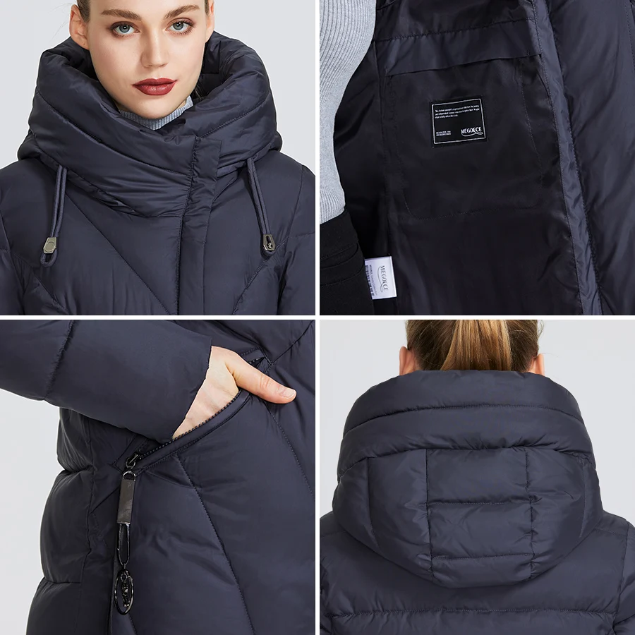 Ideal  MIEGOFCE 2019 New Collection Women Coat With a Resistant Windproof Collar Women Parka Very Stylish 