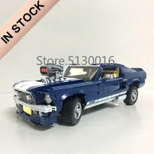 21047 Creator 10265 Forded Mustanged Car набор 1648 шт, техническая модель, строительные наборы, блоки, кирпичи, обучающие игрушки
