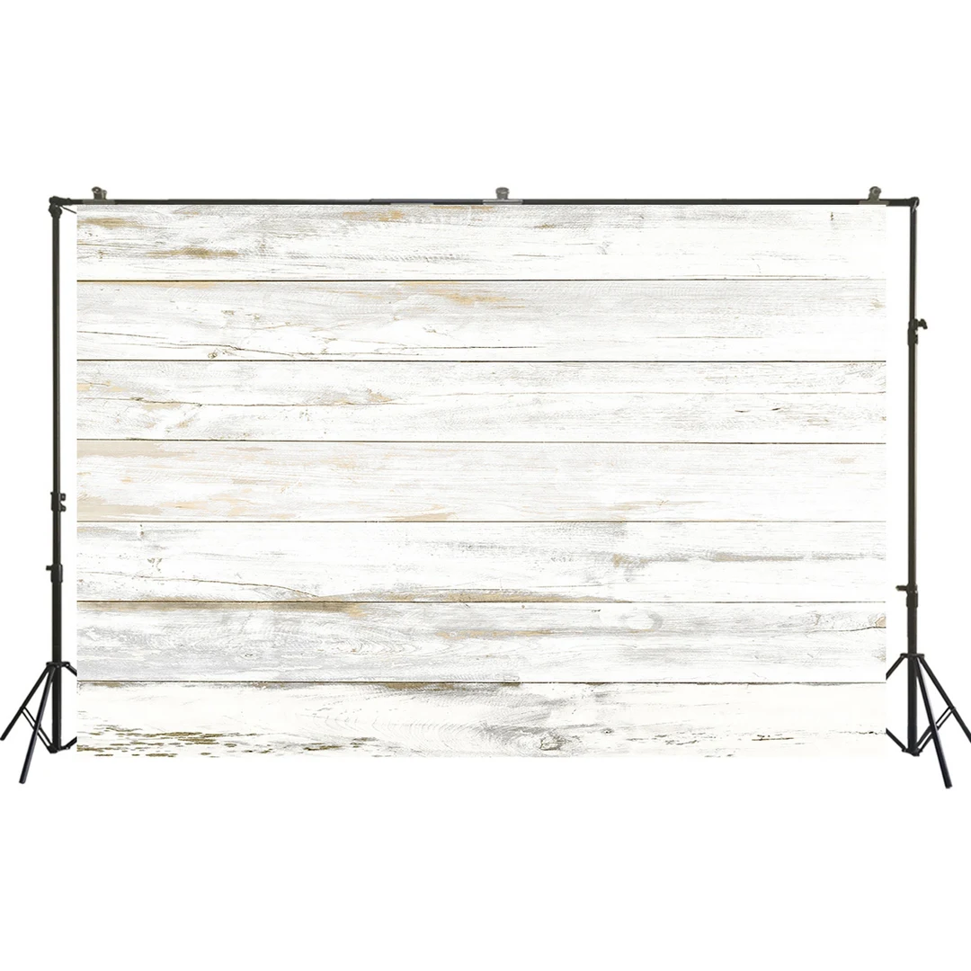 HUAYI Photography Backdrop Newborns Baby Studio White Wood Textured Photo Background Wooden Planks Booth Floordrop W-1729 | Электроника