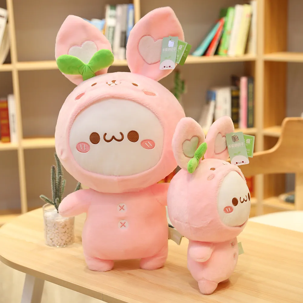 1 шт. 30-65 см Kawaii Кролик клецки игрушки мягкие милые животные плюшевые куклы для детей детская мягкая подушка хорошие подарки для девочек