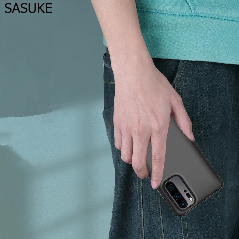 5000 мА/ч 6000 мА/ч чехол для зарядки аккумулятора для huawei P30 Pro с мягким краем внешний аккумулятор чехол для huawei P30 Pro твердый мощный etui