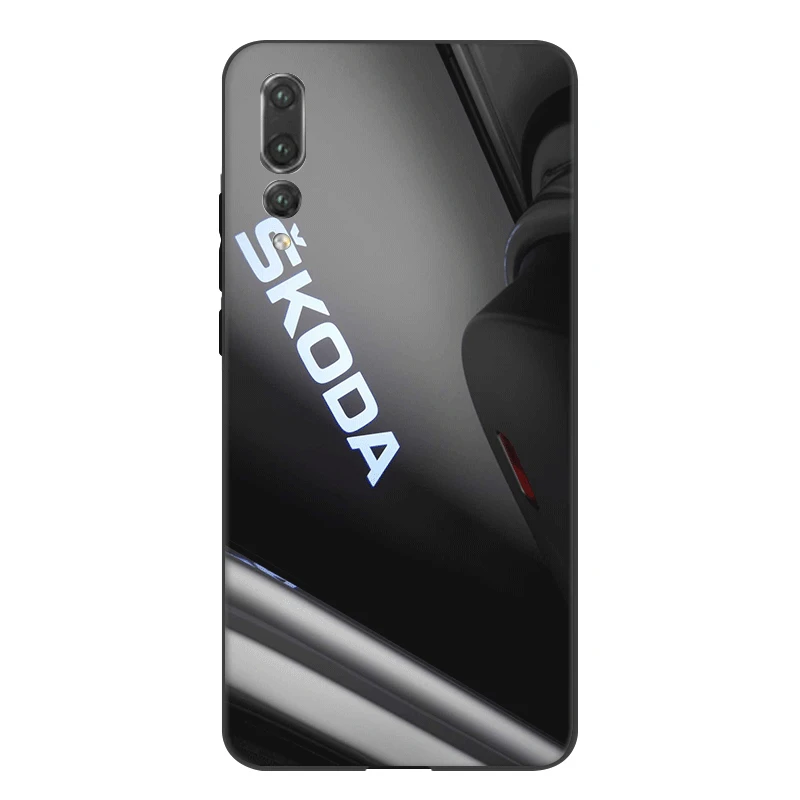B9 Мобильный чехол для телефона huawei Honor Note 6A 7A 7X8 9 10 View 20 Pro Lite 8X Skoda car - Цвет: B9
