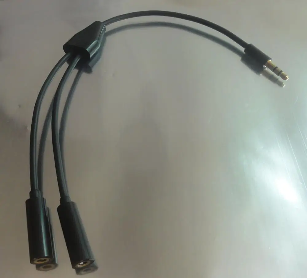 20 см 3 5 мм сплиттер аудио кабель|Кабели для MP3/MP4-плееров| |