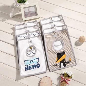 

Unisex Square Shape Toddler Cartoon Waterproof Baby Bandana Bibs Infant Newborns Saliva Feeding Rice Towel Burp Clothes