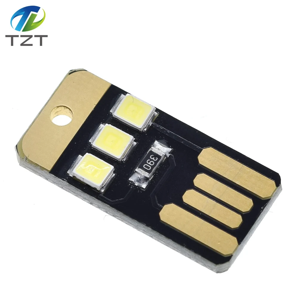 TZT teng 1 шт. Мини супер яркий USB клавиатура светильник ноутбук мобильный источник питания чип светодиодный ночной Светильник