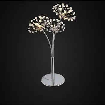 

Nordic Led Crystal Table Lamp shade Modern Living Room Bedroom Bedside Office Dining Room Table Light Deco Home Lighting110-220V