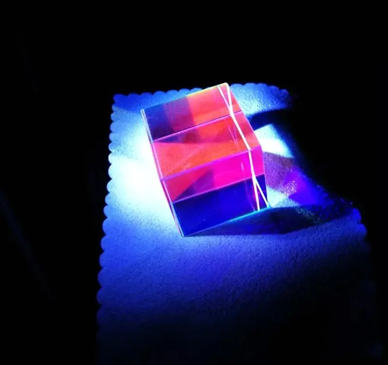 Оптическое стекло призма RGB дисперсия спектр образовательная модель открытый фотографировать фильтр фото фотография