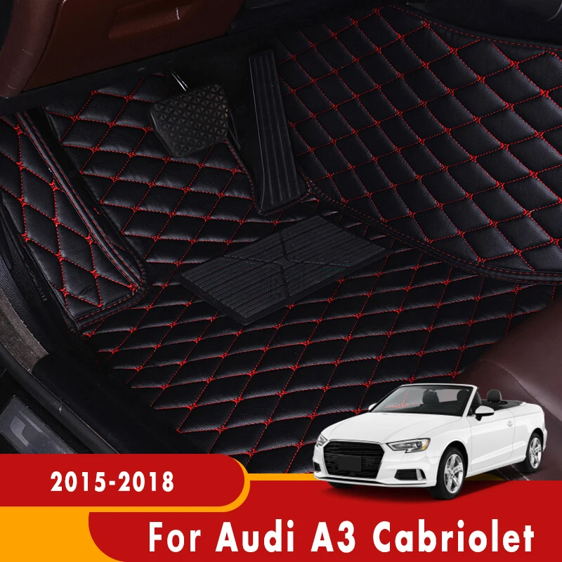 Carpets For Audi A3 Cabriolet 2018 2017 2015 Car Floor Auto Accessories Car-styling Liners Covers - Floor Mats - AliExpress