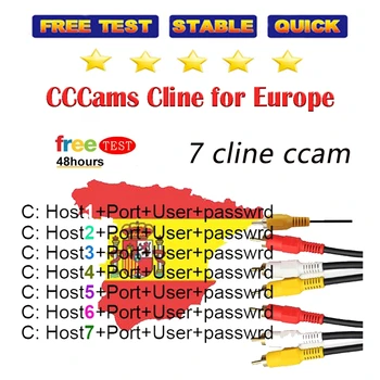 

Spain Cccam server hd stable Europe clines 7 cline Portugal/Poland/Italia cccam 2 year tv cline box satellite receptor tv box