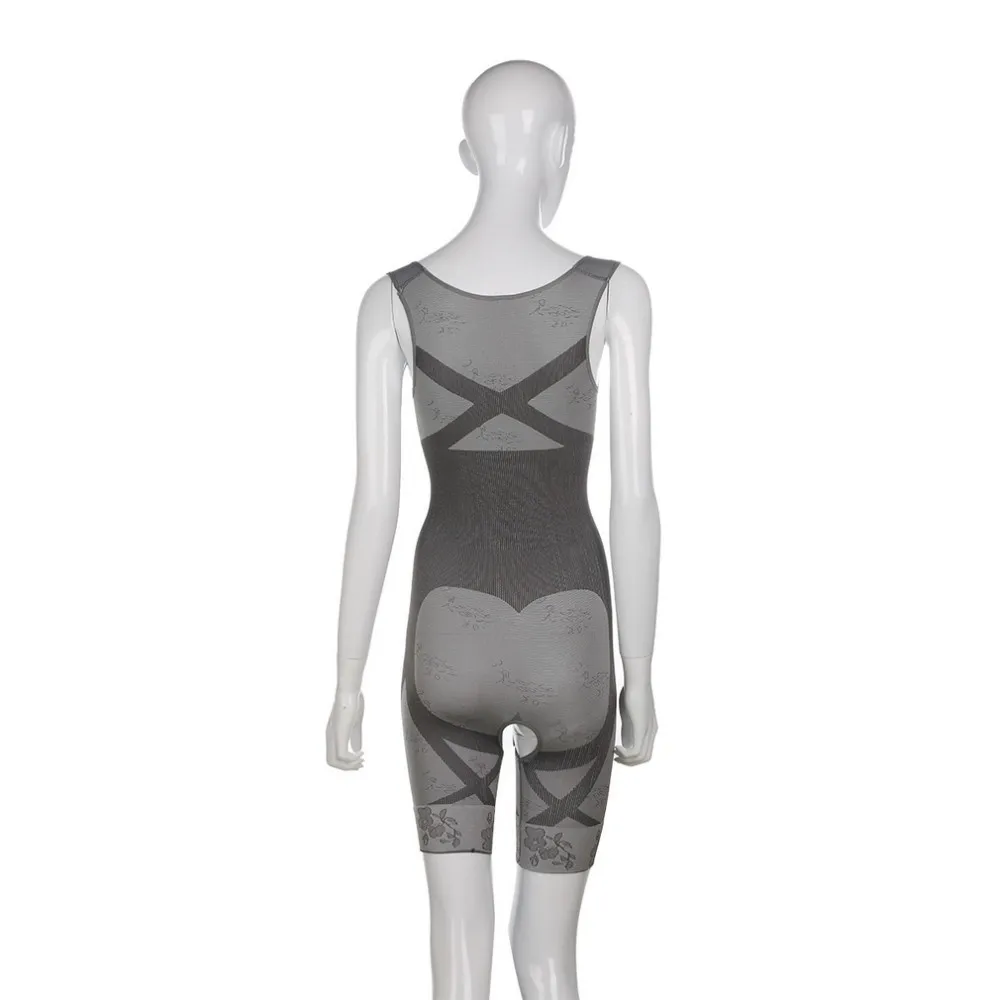 Natural Bamboo Carbon Body Slimming Bodysuit Women's Sculpting Underwear Shapewear Waist Trainer Corsets Waist Cincher