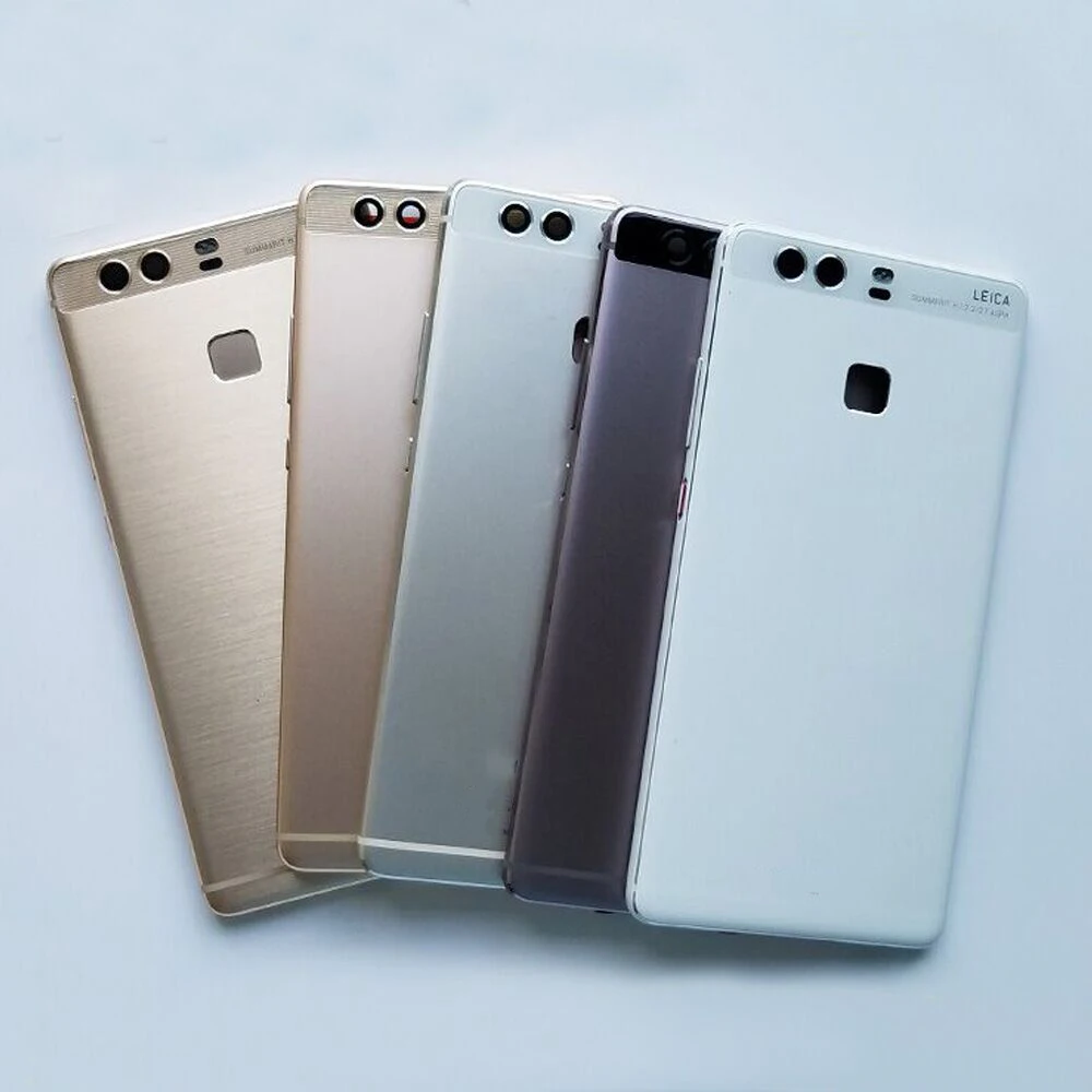 Sinbeda Задняя стеклянная задняя крышка для HUAWEI P9 Корпус батарея корпус двери +
