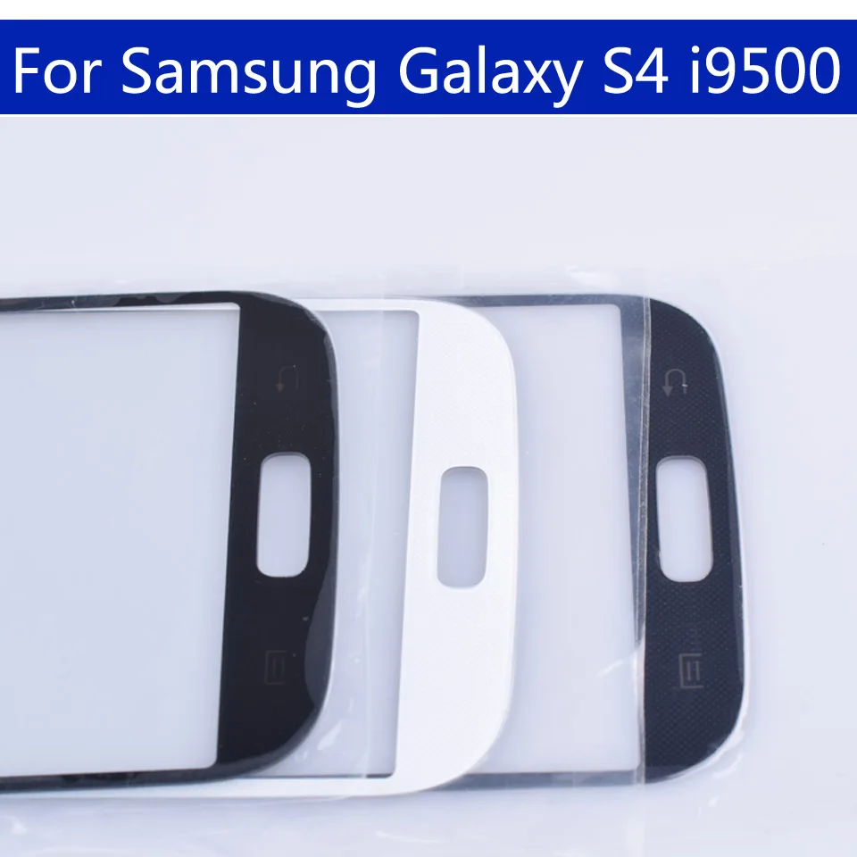 S4 Сенсорный экран для Samsung Galaxy S IV S4 i9500 i9505 i9506 i9515 i337 GT-i9505 lcd переднее внешнее стекло сенсорный экран Объектив 5,0"