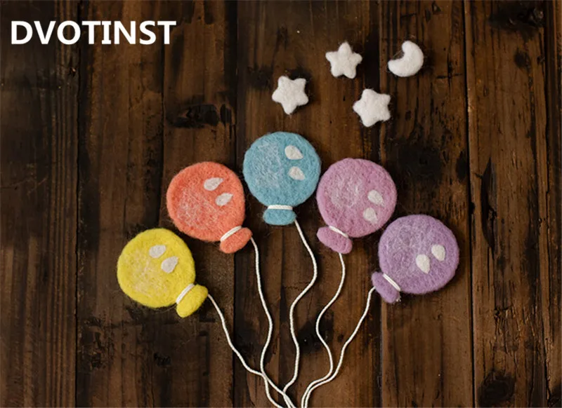Adereços para Fotografia de Bebê Artesanais de lã Estúdio de Sessão de Fotos Dvotinst Recém-nascido Adereços Criativos Estrelas Lua Ovelha 6 Chapéus e bonés