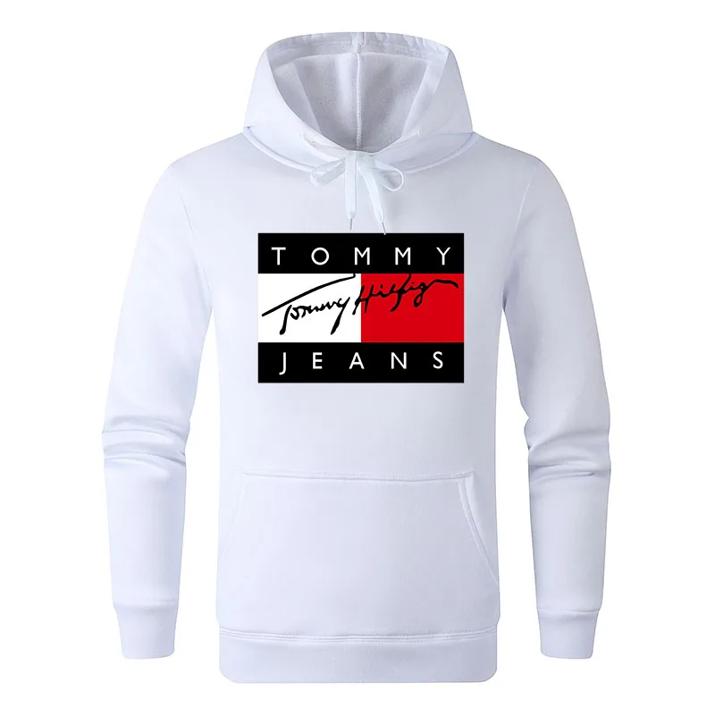 

2019 Tommy High Quality hilfigger Brand Hilfigeringlys Men's Women's Hoodies Pullover Adults Sweatshirt