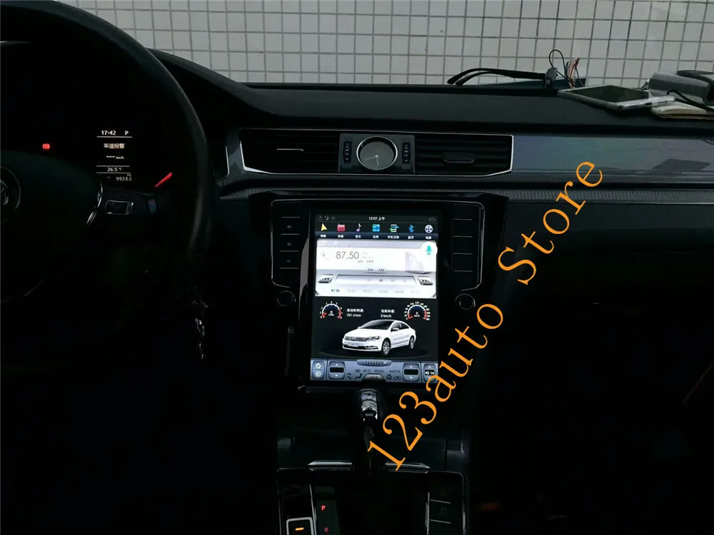 10 4 ''вертикальный экран Tesla Style Android 8 1 автомобильный DVD GPS плеер Радио Навигация