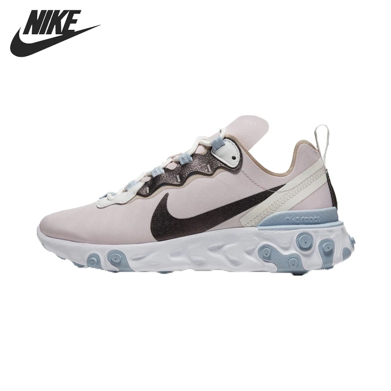 Новые оригинальные кроссовки NIKE W REACT ELEMENT 55 SE Женские беговые кроссовки|Беговая
