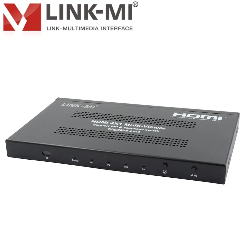 LINK-MI LM-MVS02 HDMI 4x1 Multi-Viewer Support4 x HDMI input1 x HDMI outputup to 4K@30Hz YUV4:4:4